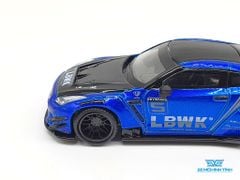 Xe Mô Hình LB Nissan GT-R (R35) Type2, Rear Wing ver3 1:64 MiniGT ( Xanh )