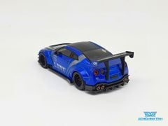 Xe Mô Hình LB Nissan GT-R (R35) Type2, Rear Wing ver3 1:64 MiniGT ( Xanh )