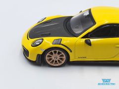 Xe Mô Hình Porsche 911 GT2 RS 1:64 MiniGT ( Vàng )