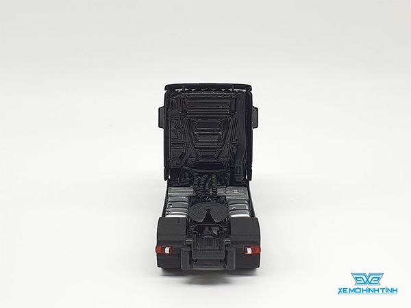 Xe Mô Hình Đầu Kéo Mercedes-Benz 1:64 MiniGT ( Đen / Logo Mercedes Bạc )