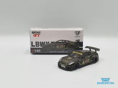 Xe Mô Hình LB*Works Nissan GT-R - JPS 1:64 MiniGT ( Đen )