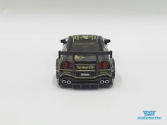 Xe Mô Hình LB*Works Nissan GT-R - JPS 1:64 MiniGT ( Đen )