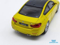 Xe Mô Hình BMW M4 (F82) Austin Yellow Metalic LHD 1:64 Mini GT (Vàng)