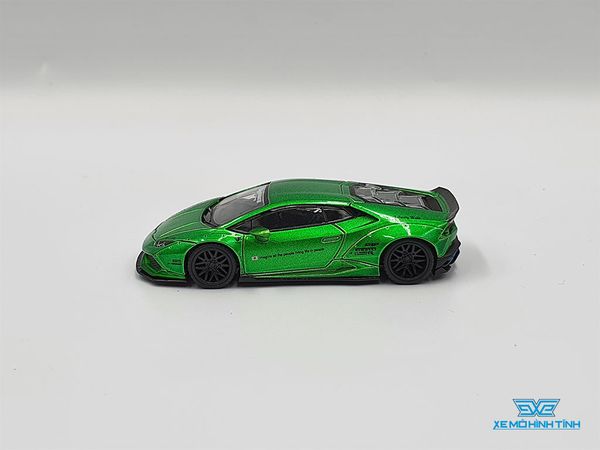 Xe Mô Hình Lamborghini Huracan LB*Works 1:64 MiniGT ( Xanh Lá )