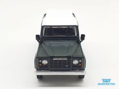 Xe Mô Hình Land Rover Defender 1985 County Station Wagon Grey RHD 1:64 Mini GT ( Đen )