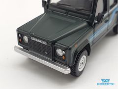 Xe Mô Hình Land Rover Defender 1985 County Station Wagon Grey RHD 1:64 Mini GT ( Đen )