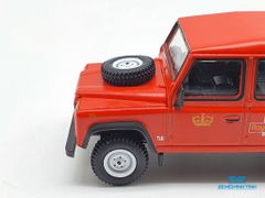 Xe Mô Hình Land Rover Defender 110 Royal Mail Post Bus RHD 1:64 Mini GT ( Đỏ )