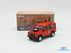 Xe Mô Hình Land Rover Defender 110 Royal Mail Post Bus RHD 1:64 Mini GT ( Đỏ )