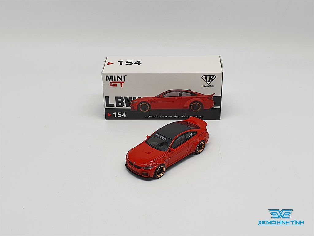 Xe Mô Hình BMW M4 Copper Wheel 1:64 MiniGT ( Đỏ ) – Shop Xe Mô
