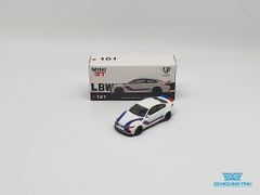 Xe Mô Hình BMW M4 W/M Stripe 1:64 MiniGT ( Trắng )