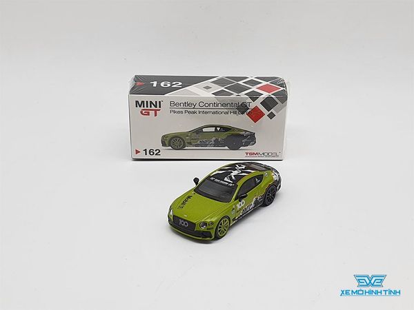 Xe Mô Hình Bentley Continental GT 2019 LHD 1:64 MiniGT ( Xanh Lá )