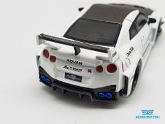 Xe Mô Hình LB-Silhouette Works GT Nissan 35GT-RR RHD 1:64 MiniGT ( Trắng )