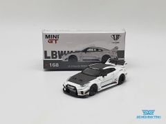 Xe Mô Hình LB-Silhouette Works GT Nissan 35GT-RR RHD 1:64 MiniGT ( Trắng )