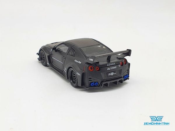 Xe Mô Hình LB Nissan GT 35GT-RR Ver.1 RHD 1:64 MiniGT ( Đen Nhám )