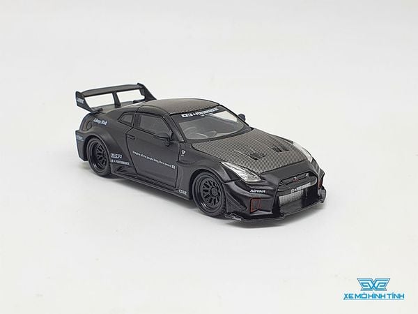 Xe Mô Hình LB Nissan GT 35GT-RR Ver.1 RHD 1:64 MiniGT ( Đen Nhám )