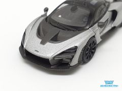 Xe Mô Hình McLaren Senna LHD 1:64 MiniGT ( Trắng )