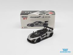 Xe Mô Hình McLaren Senna LHD 1:64 MiniGT ( Trắng )