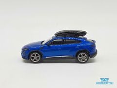 Xe Mô Hình Lamborghini Urus - Blu Eleos w/ Roof Box LHD 1:64 MiniGT (Xanh Dương)