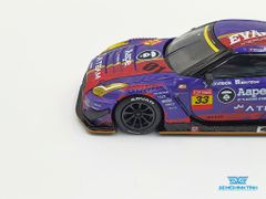 Xe Mô Hình Nissan GT-R Nismo GT3 EVA RT Test Type-01 Kakusei Edition-NISMO Festival 2019 1:64 MiniGT/ POP RACE (Tím)