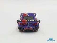 Xe Mô Hình Nissan GT-R Nismo GT3 EVA RT Test Type-01 Kakusei Edition-NISMO Festival 2019 1:64 MiniGT/ POP RACE (Tím)