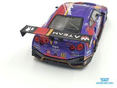 Xe Mô Hình Nissan GT-R Nismo GT3 EVA RT Test Type-01 Kakusei Edition-NISMO Festival 2019 1:64 MiniGT/ POP RACE (Tím)