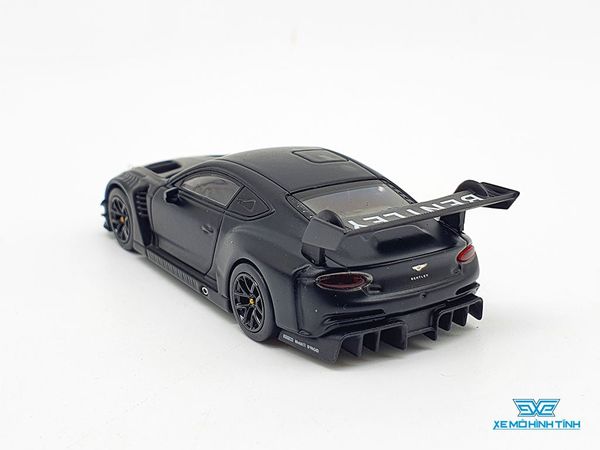 Xe Mô Hình Bentley Continental GT3 2018 Test Car RHD 1:64 MiniGT (Đen Nhám)