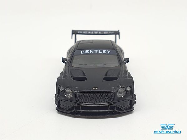 Xe Mô Hình Bentley Continental GT3 2018 Test Car RHD 1:64 MiniGT (Đen Nhám)