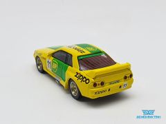 Xe Mô Hình Nissan Skyline GT-R R32 Gr.A #11BP 1993 Janpan Touringcar Championship RHD 1:64 Mini GT (Vàng)