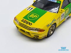 Xe Mô Hình Nissan Skyline GT-R R32 Gr.A #11BP 1993 Janpan Touringcar Championship RHD 1:64 Mini GT (Vàng)