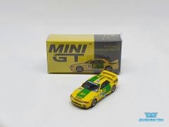 Xe Mô Hình Nissan Skyline GT-R R32 Gr.A #11BP 1993 Janpan Touringcar Championship RHD 1:64 Mini GT (Vàng)