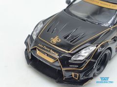 Xe Mô Hình LB-Sihouette Works GT Nissan 35GT-RR Ver.1 Jps LHD 1:64 MiniGT (Đen)