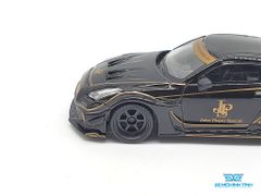 Xe Mô Hình LB-Sihouette Works GT Nissan 35GT-RR Ver.1 Jps LHD 1:64 MiniGT (Đen)