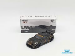 Xe Mô Hình LB-Sihouette Works GT Nissan 35GT-RR Ver.1 Jps LHD 1:64 MiniGT (Đen)