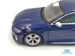 Xe Mô Hình Audi RS 6 Avant Navarra Blue Metallic LHD 1:64 Mini GT ( Xanh )