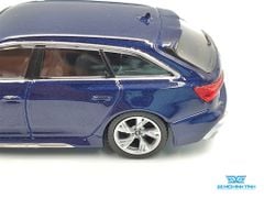 Xe Mô Hình Audi RS 6 Avant Navarra Blue Metallic LHD 1:64 Mini GT ( Xanh )