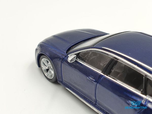 Xe Mô Hình Audi RS 6 Avant Navarra Blue Metallic LHD 1:64 Mini GT ( Xanh )