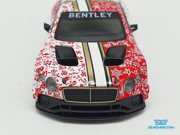 Xe Mô Hình Bentley Continental GT3 Christmas Edition 2020 1:64 MiniGT ( Christmas )