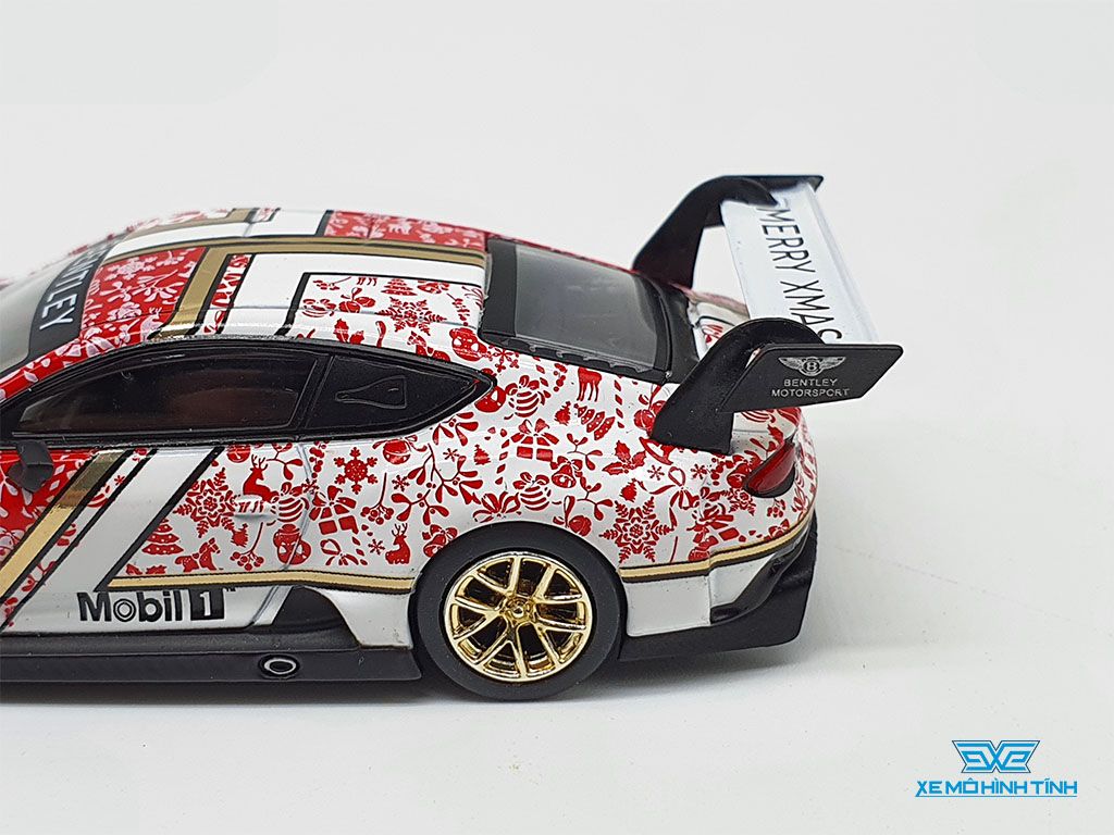 Xe Mô Hình Bentley Continental GT3 Christmas Edition 2020 1