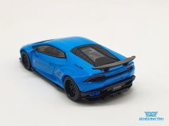 Xe Mô Hình LB* WORKS Lamborghini Huracán - Light Blue LHD 1:64 Mini GT ( Xanh )