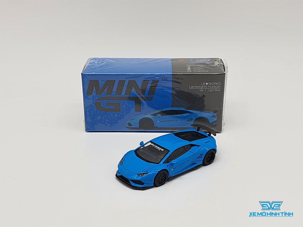Xe Mô Hình LB* WORKS Lamborghini Huracán - Light Blue LHD 1:64 Mini GT –  Shop Xe Mô Hình Tĩnh