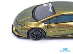 Xe Mô Hình LB*WORKS Lamborghini Huracan - Magic Bronze LHD1:64 Mini GT ( Xanh Biến Màu )