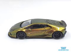 Xe Mô Hình LB*WORKS Lamborghini Huracan - Magic Bronze LHD1:64 Mini GT ( Xanh Biến Màu )