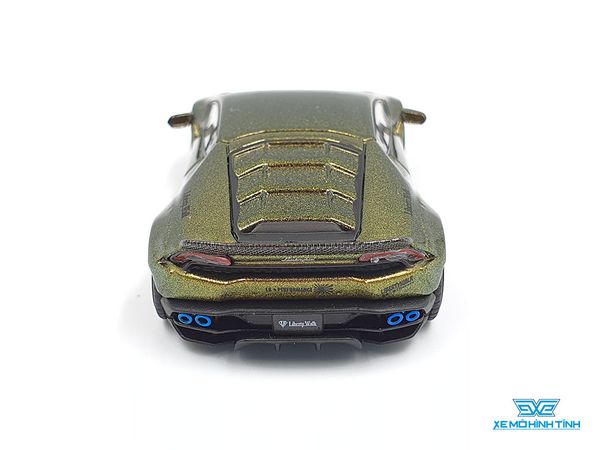 Xe Mô Hình LB*WORKS Lamborghini Huracan - Magic Bronze LHD1:64 Mini GT ( Xanh Biến Màu )