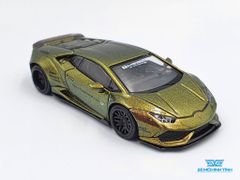 Xe Mô Hình LB*WORKS Lamborghini Huracan - Magic Bronze LHD1:64 Mini GT ( Xanh Biến Màu )