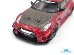 Xe Mô Hình LB-Slihouette WORKS GT NISSAN 35GT-RR Ver.1 Lava Red LHD 1:64 MiniGT (Đỏ Đô)