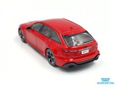 Xe Mô Hình Audi RS 6 Avant Carbon Black Tango Red LHD 1:64 Mini GT ( Đỏ )