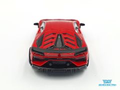 Xe Mô Hình Lamborghini Aventador SVJ - Rosso Mars LHD 1:64 Mini GT (Đỏ)