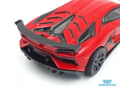 Xe Mô Hình Lamborghini Aventador SVJ - Rosso Mars LHD 1:64 Mini GT (Đỏ)
