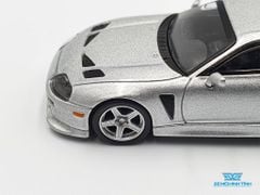 Xe Mô Hình Toyota TRD 3000GT Alpine LHD 1:64 MiniGT ( Bạc )