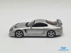 Xe Mô Hình Toyota TRD 3000GT Alpine LHD 1:64 MiniGT ( Bạc )